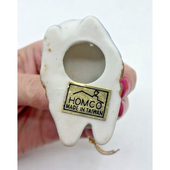 Vtg Homco Baby Donkey Figurine Porcelain Animal Ornament Nativity Holiday Decor - Picture 6 of 10